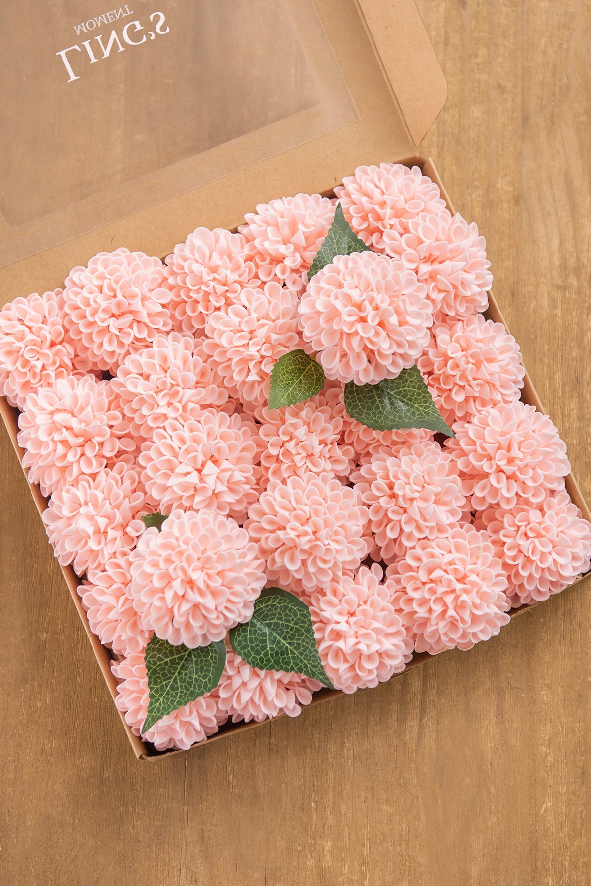 [Gift for $800+] 2.5" Foam Dahlia with Stem - 8 Colors