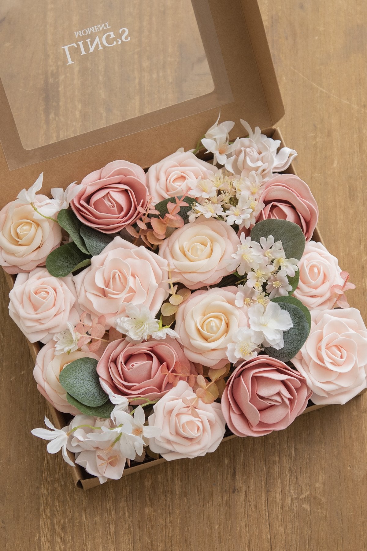 Blush & Peach Flowers Box Set - 34 Styles - lingsDev