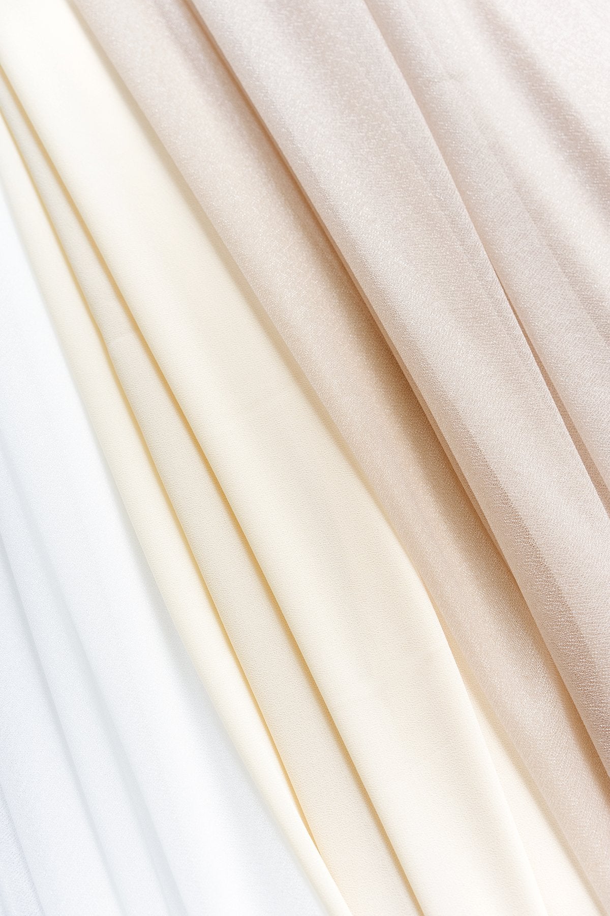 Wedding Arch Drapping Fabric 30" x 6.5 Yards - Elegant Nude - lingsDev
