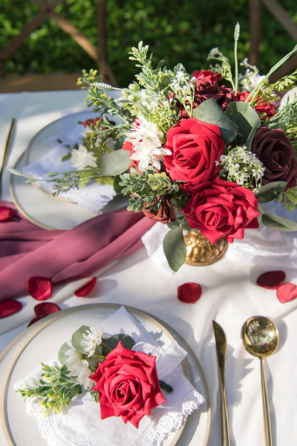 3" Foam Rose with Stem - 59 Colors F3