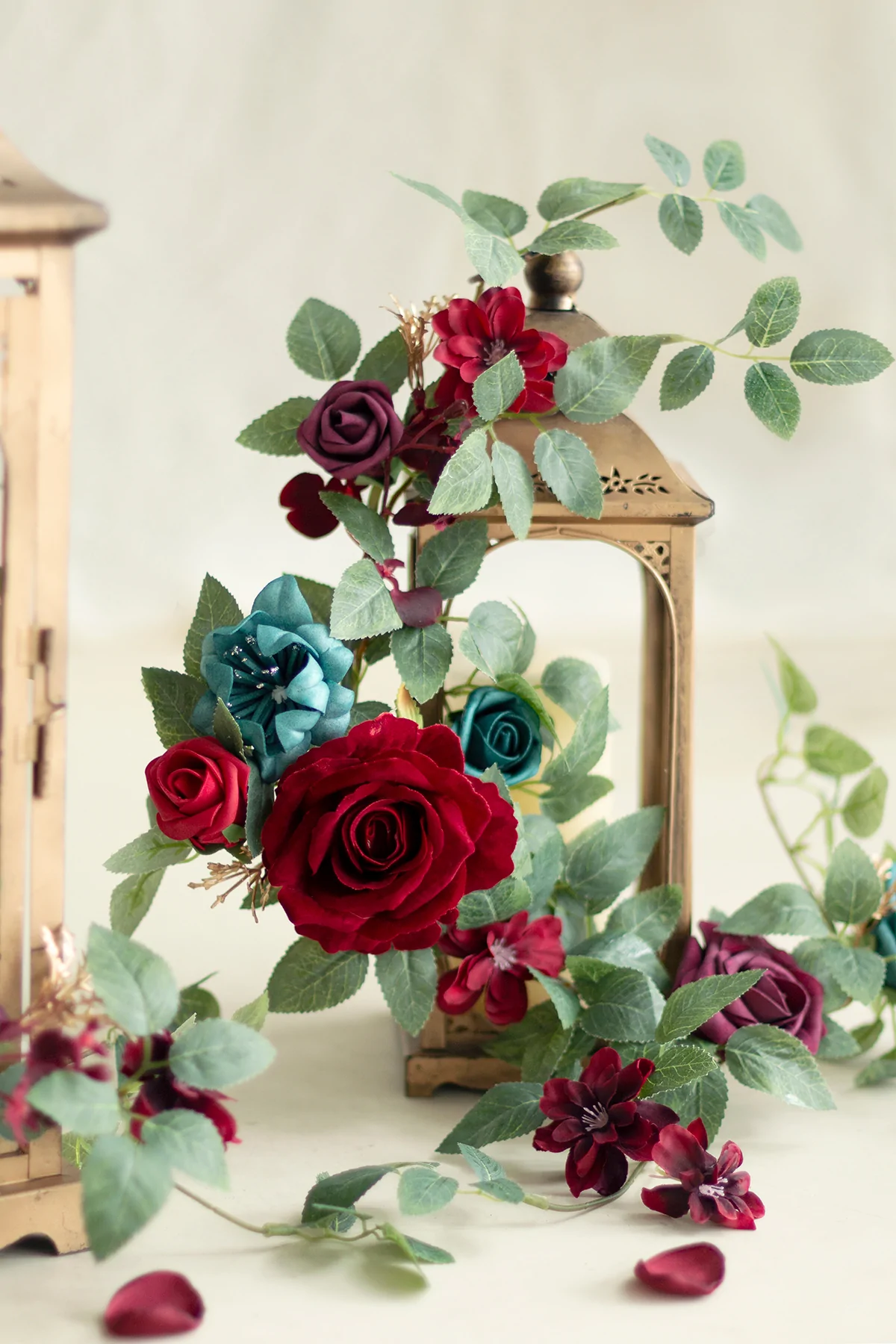 2.5" Foam Nigella with Stem -  4 Colors