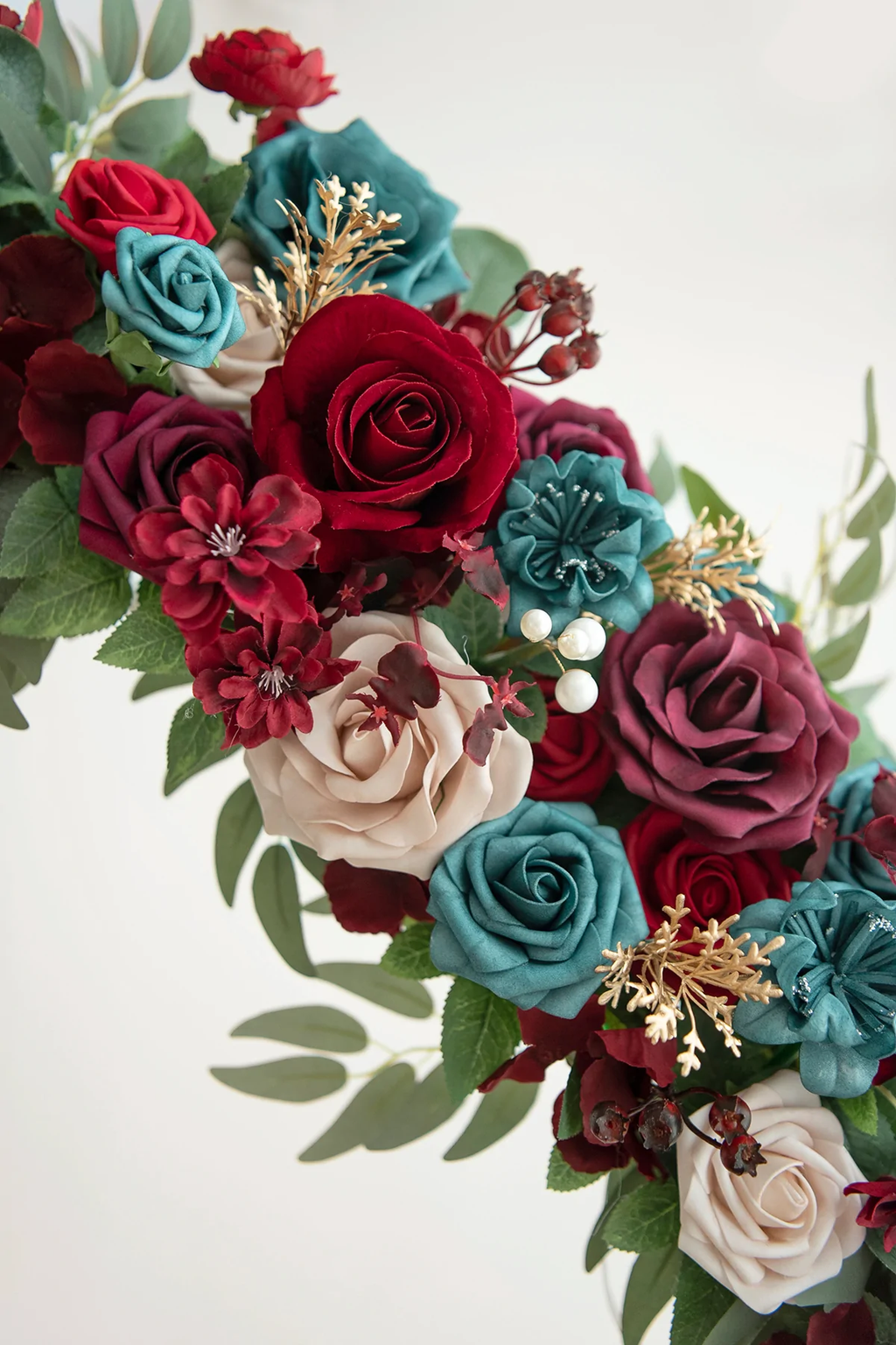 3" Foam Rose with Stem - 59 Colors F3