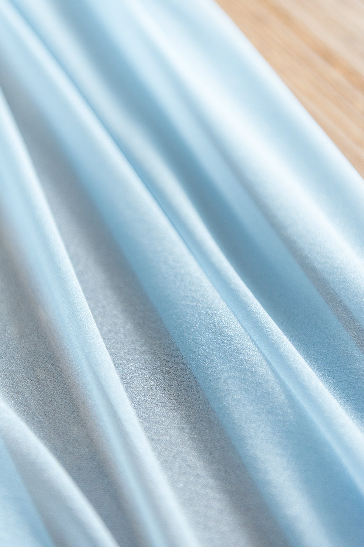Romantic Sheer Table Runner 29"w x 10FT/14FT - Blues/Grey - lingsDev