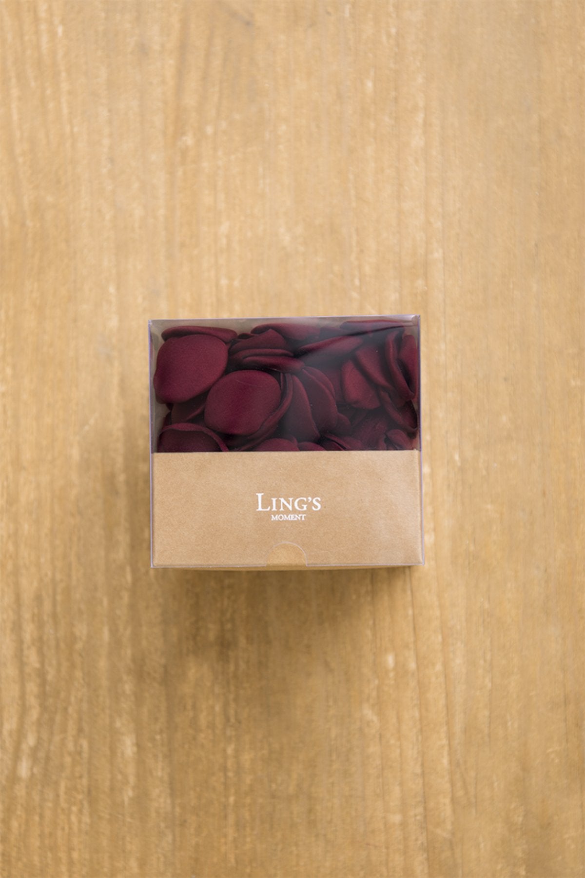 Silk Rose Petals 200/400pcs - Burgundy & Blush - lingsDev