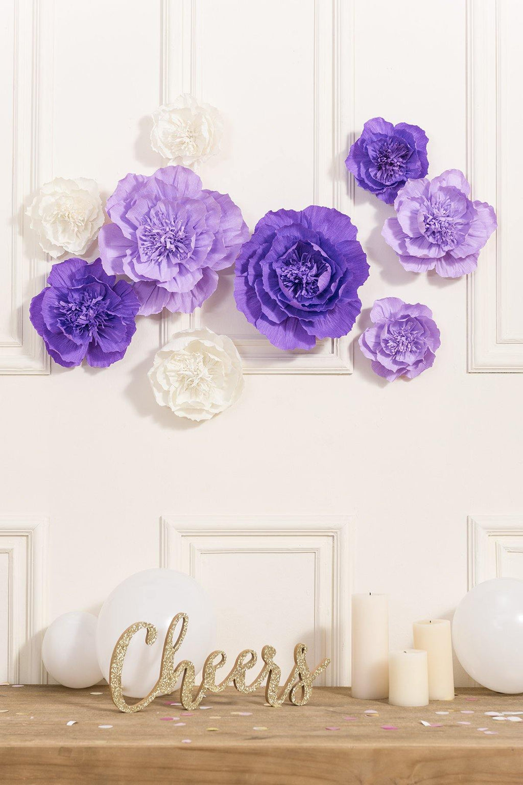 Crepe Paper Flowers - Peony - Ling's moment