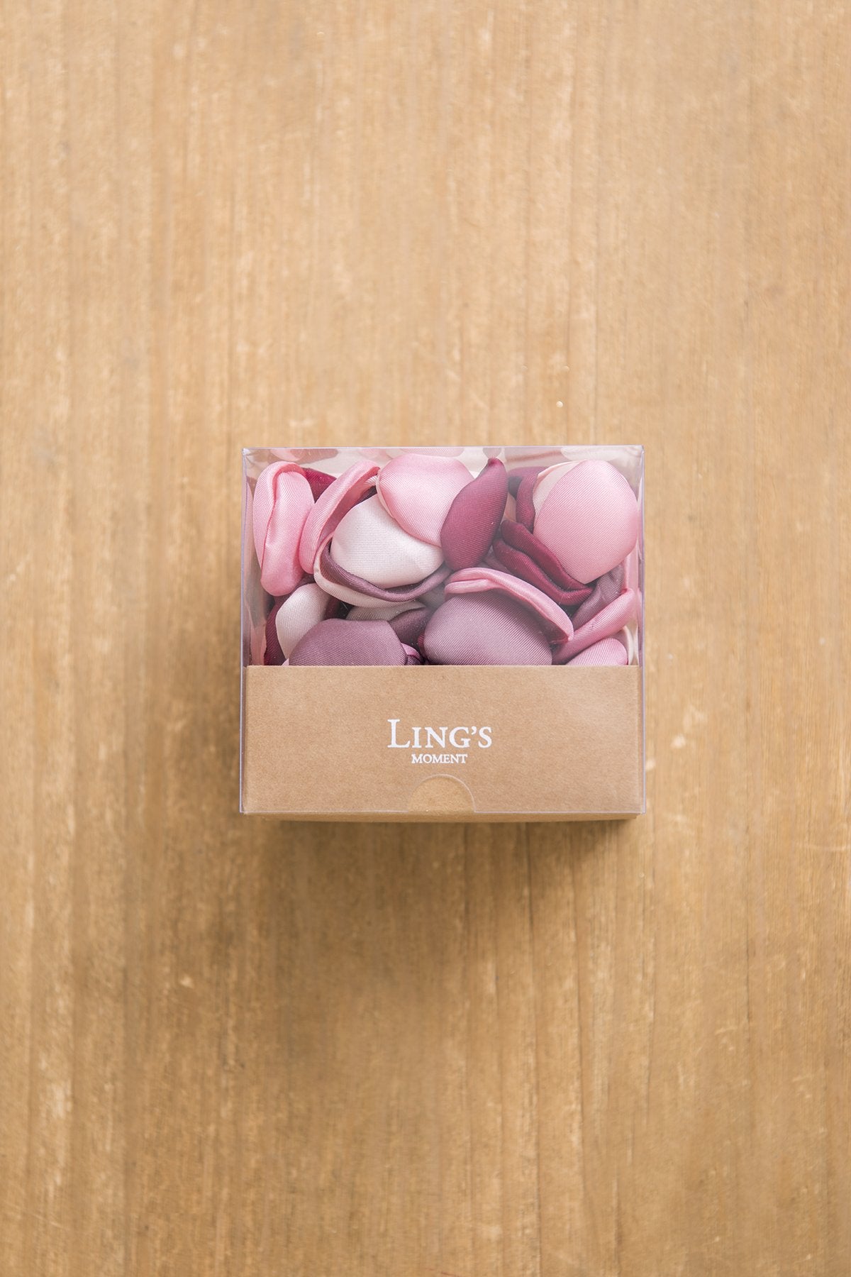 Silk Rose Petals 200/400pcs - Burgundy & Blush - lingsDev