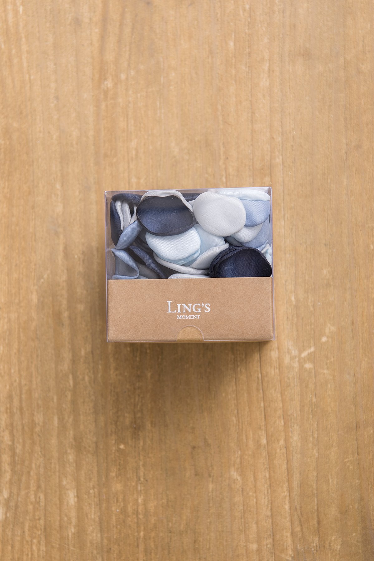 Silk Rose Petals - Blue Shades - lingsDev