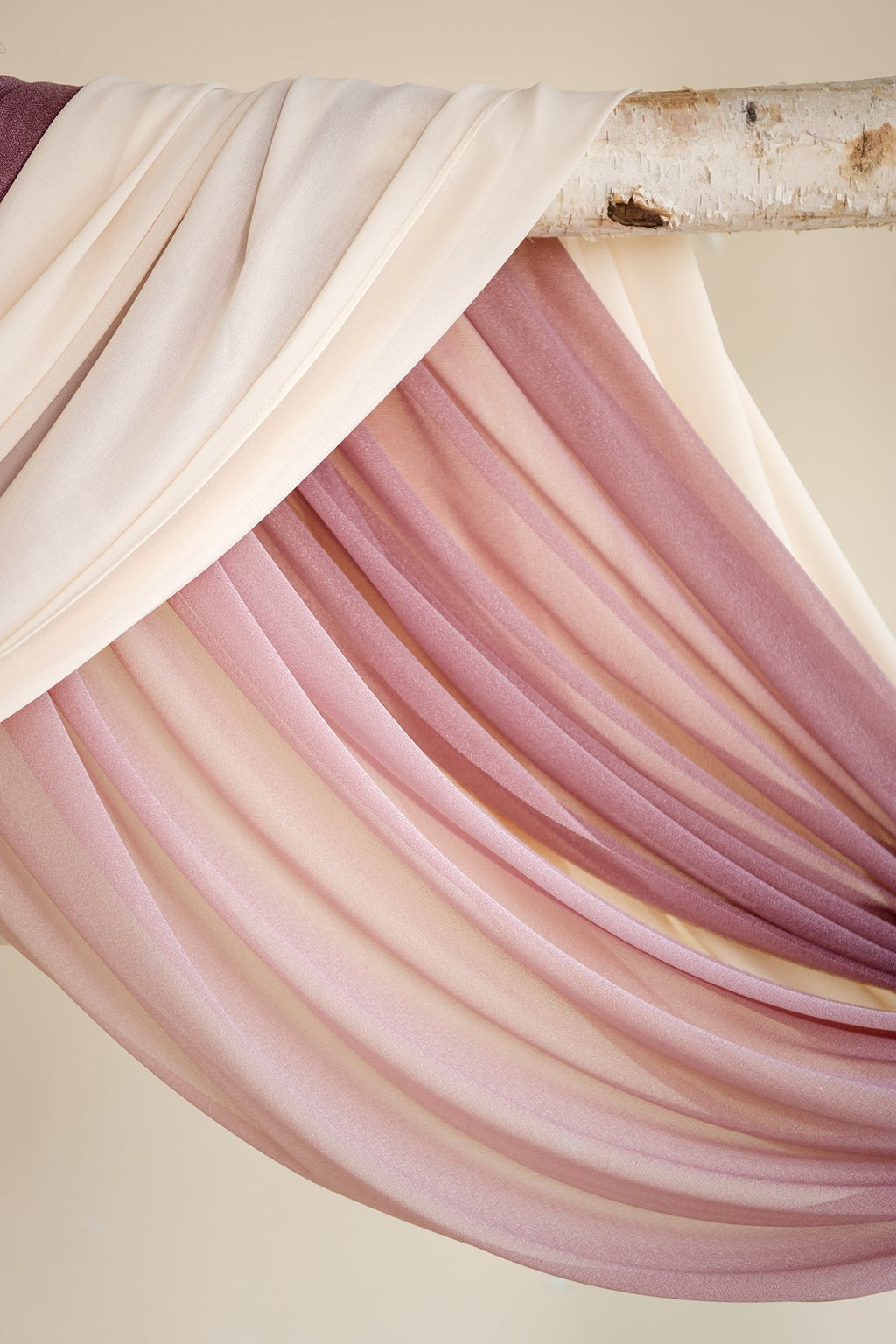 Arch Flower Garland 6.5FT (Set of 2) - Passionate Marsala - lingsDev