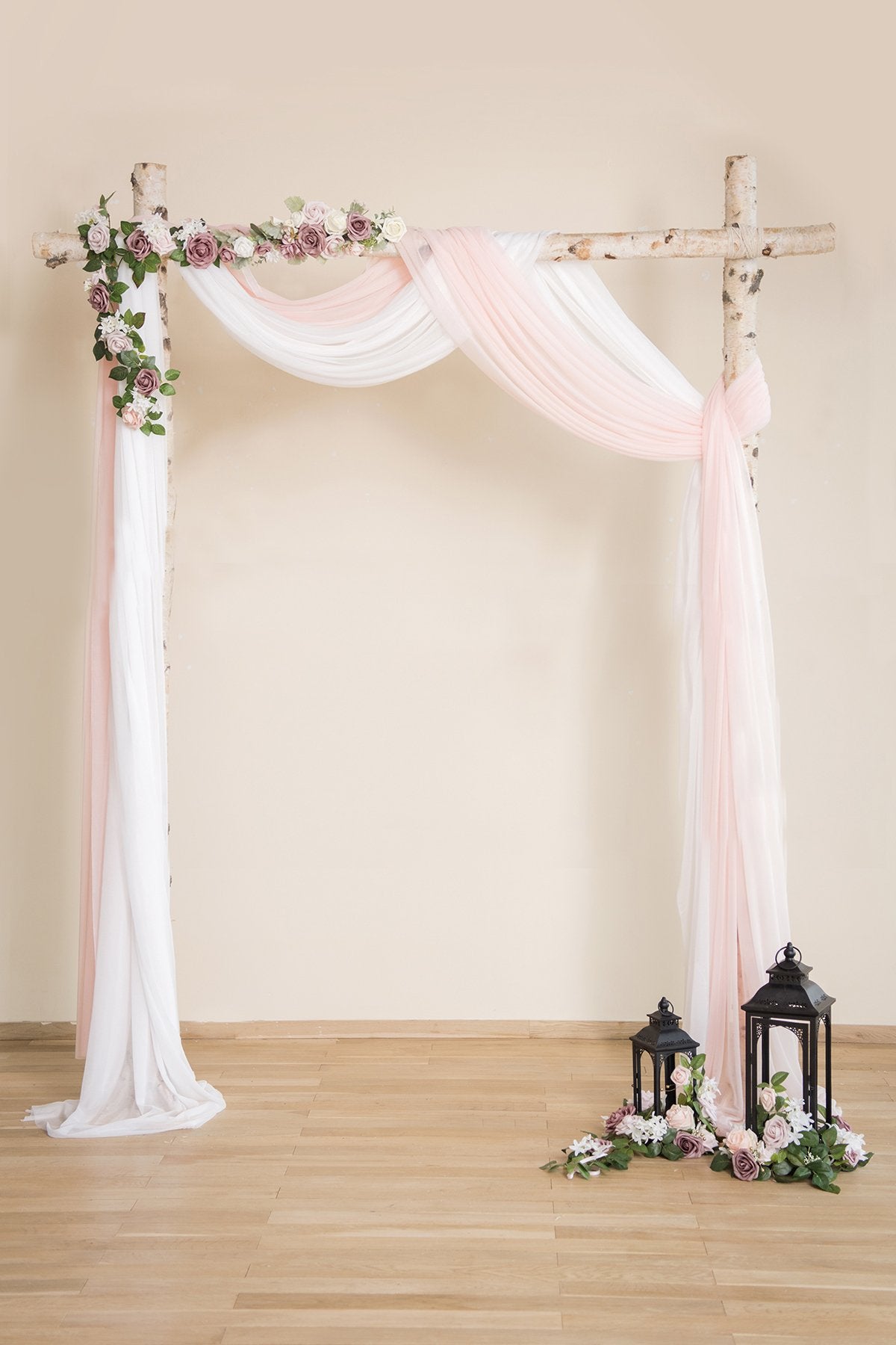 Wedding Arch Drapping Fabric 30" x 6.5 Yards - Blush - lingsDev