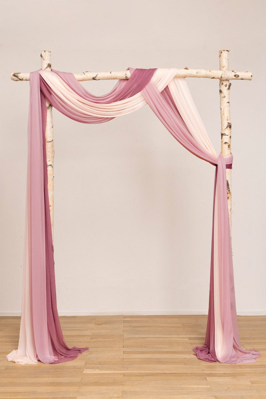Arch Flower Garland 6.5FT (Set of 2) - Passionate Marsala - lingsDev