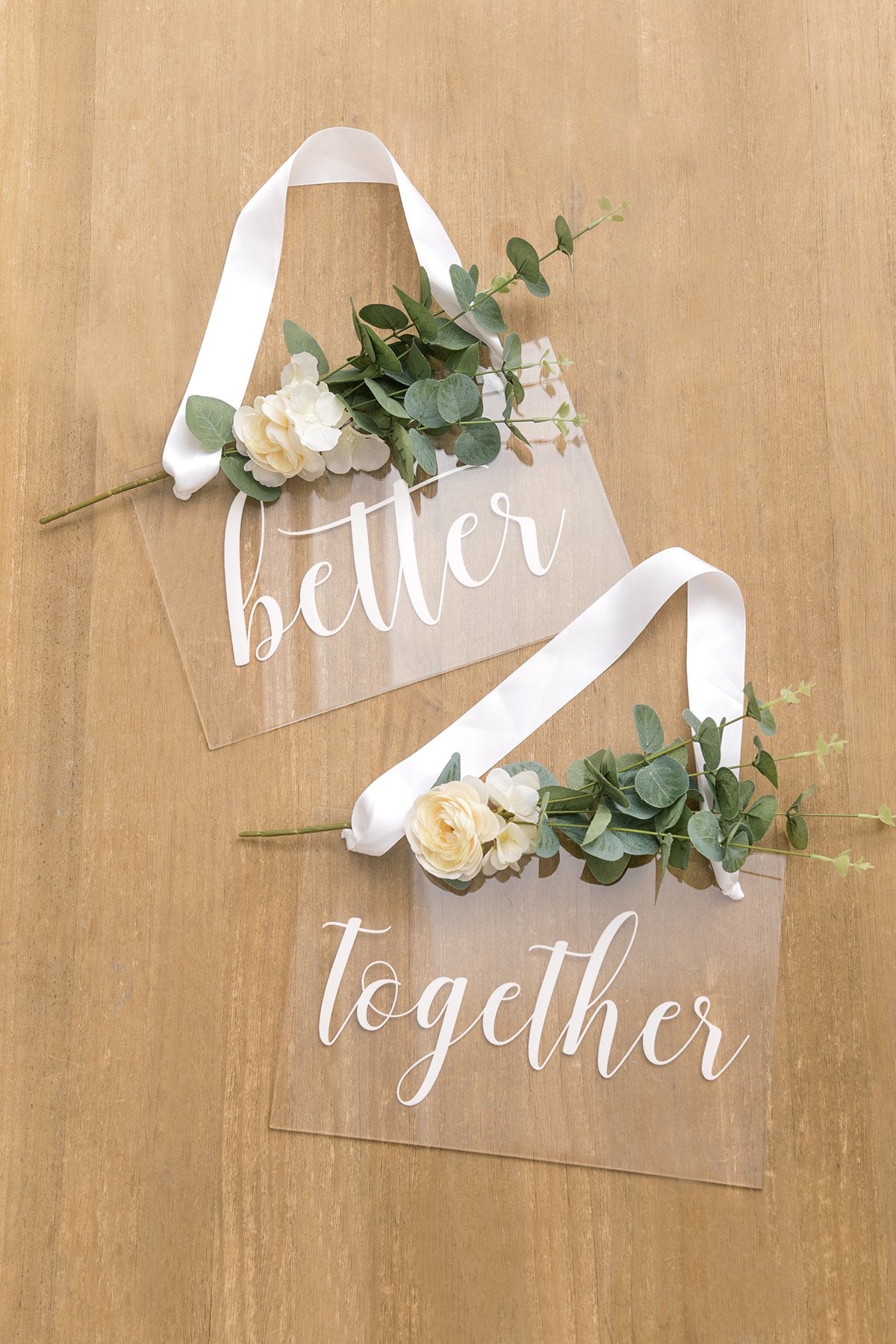 Acrylic Chair Signs - 3 Types - lingsDev