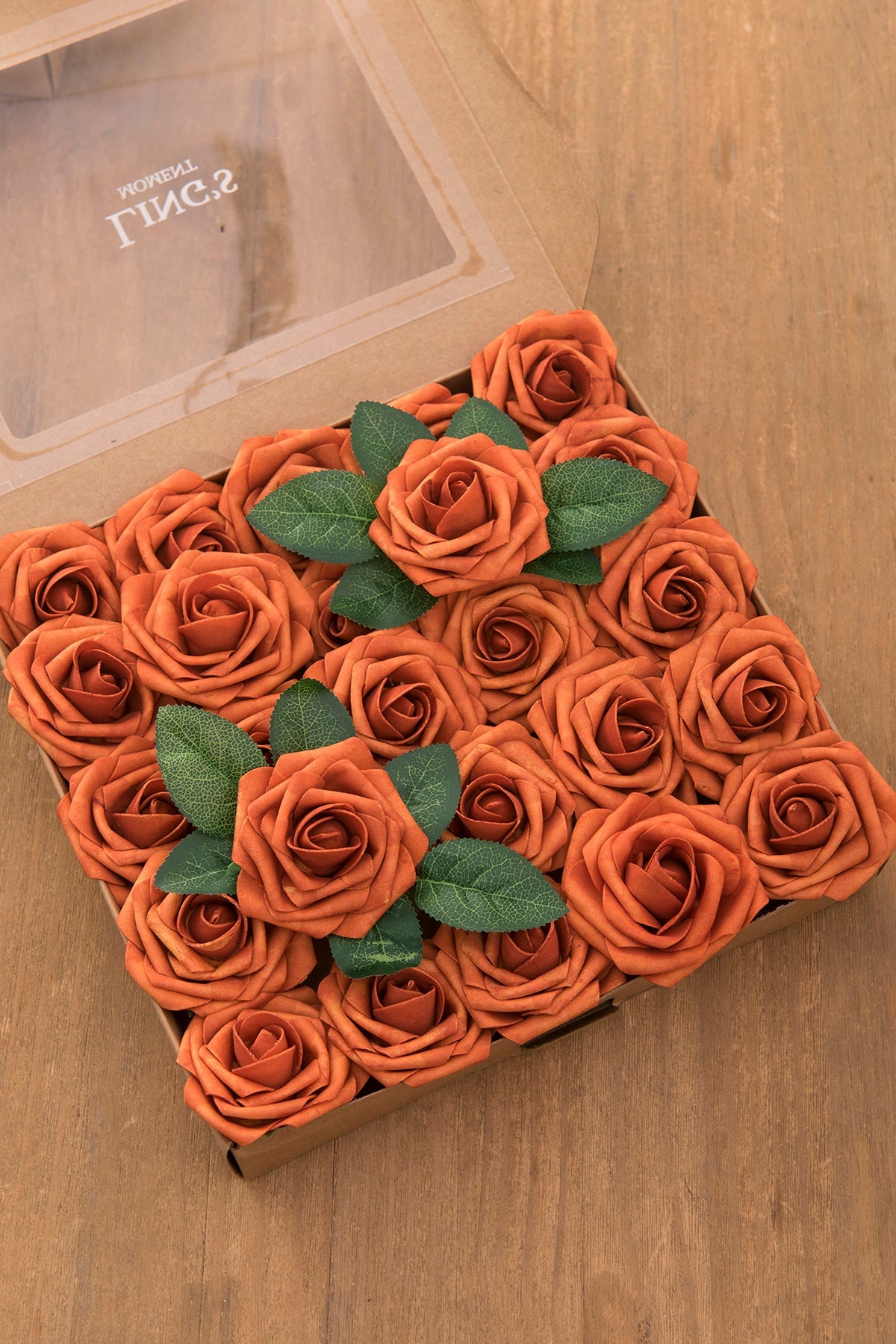 Foam Rose with Stem 25/50pcs - 33 Colors - Ling's moment