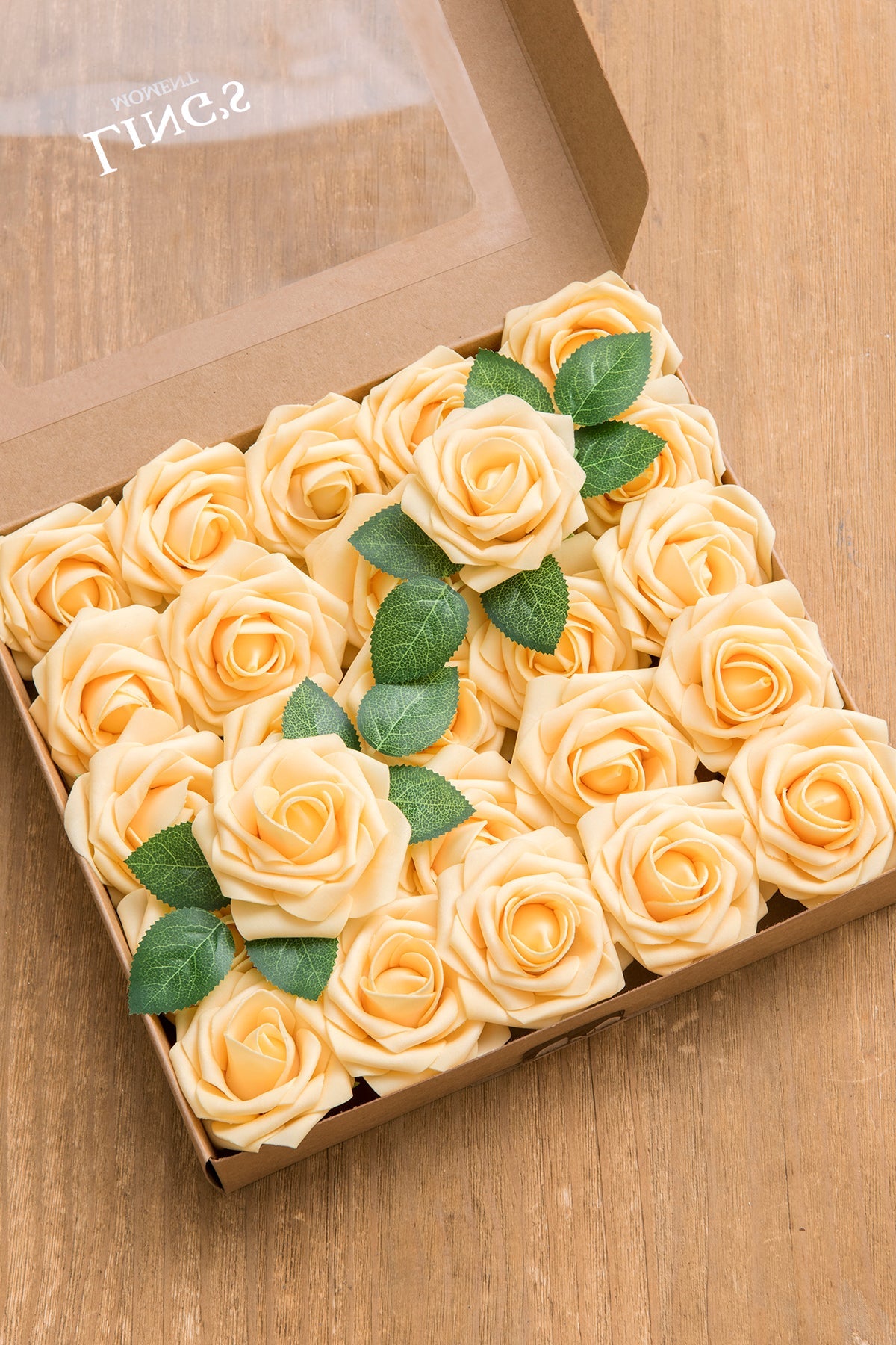 Foam Rose with Stem 25/50pcs - 33 Colors - Ling's moment