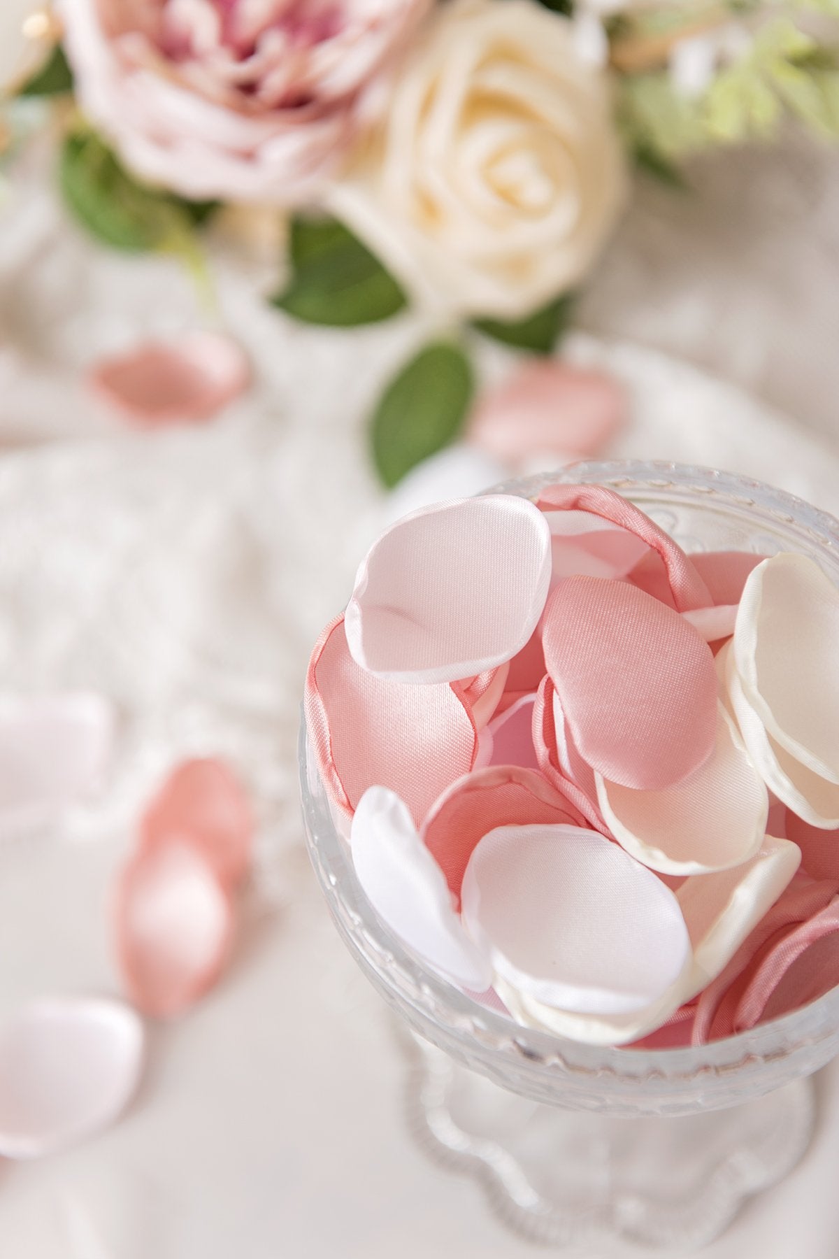 Silk Rose Petals - Blush Pink - lingsDev