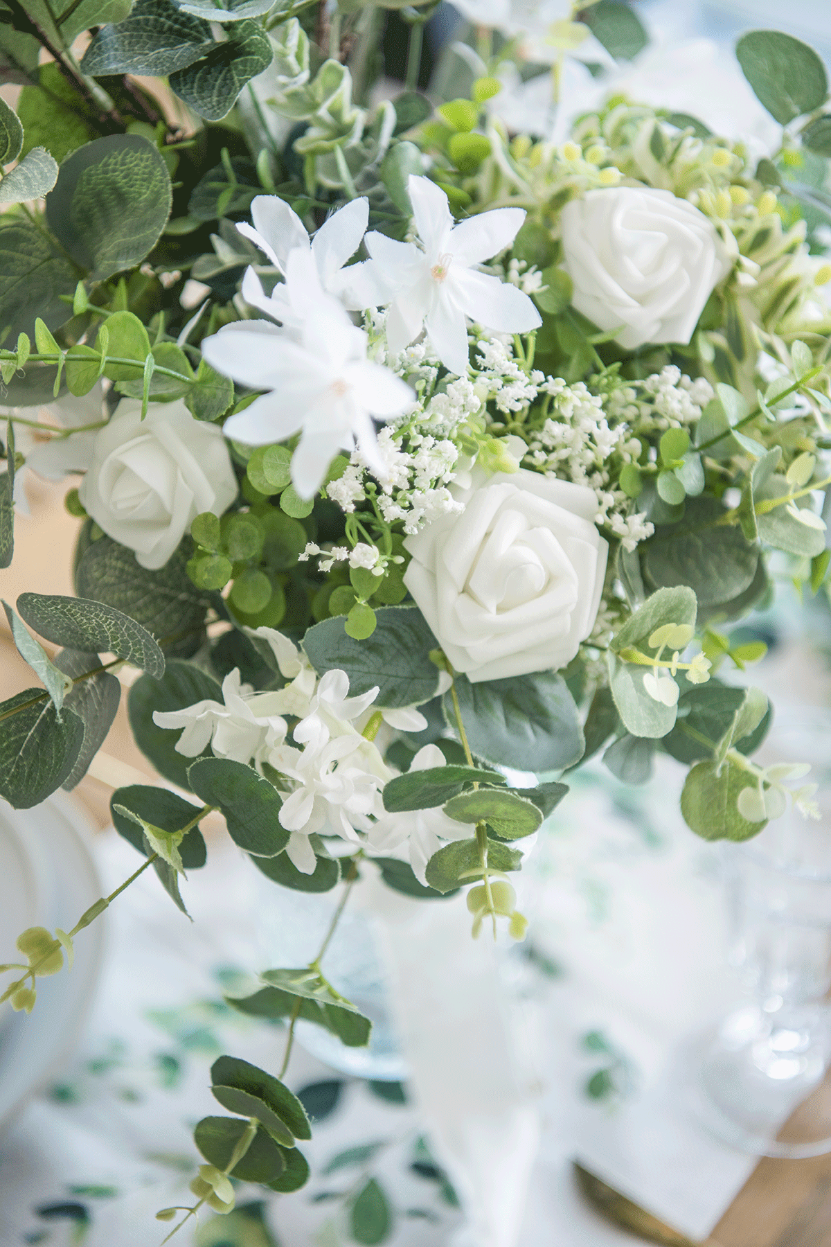 Greenery for DIY - White & Beige Theme - lingsDev