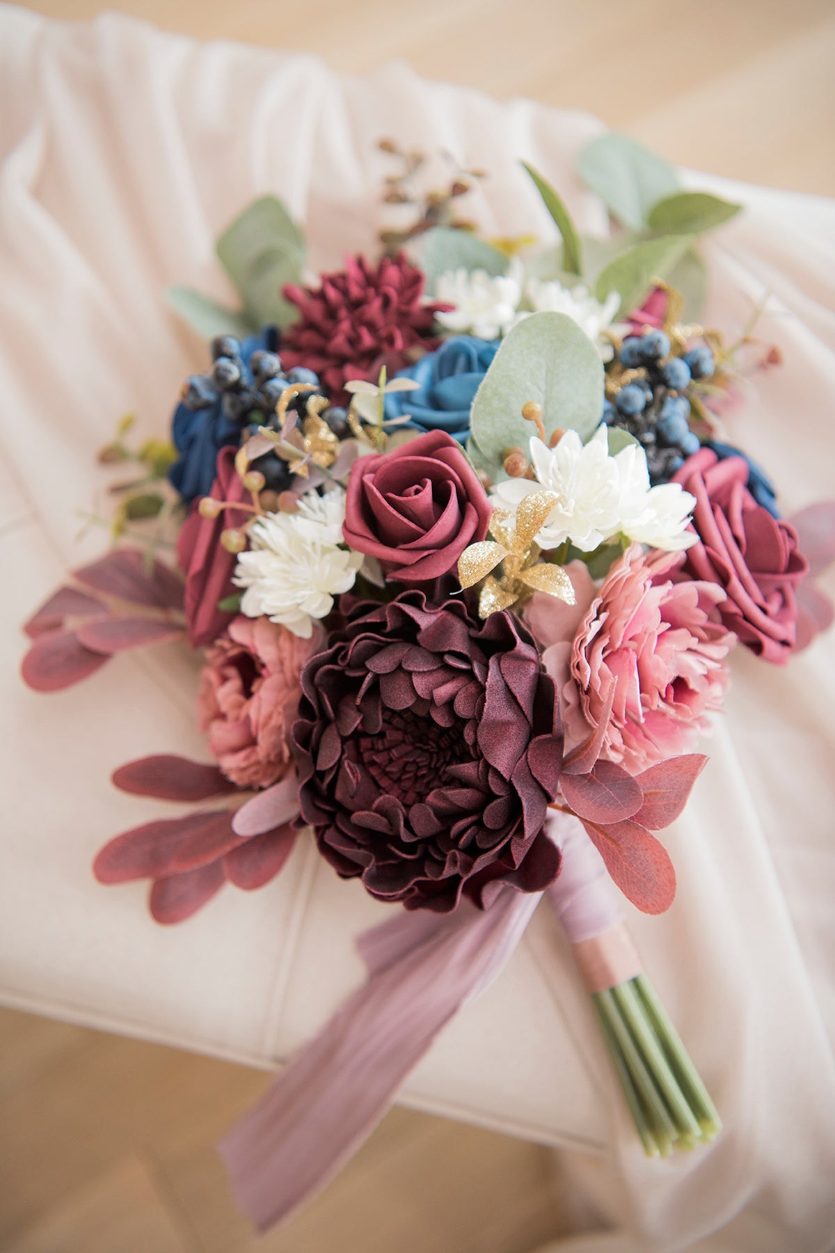 Burgundy & Marsala Designer Flower Boxes
