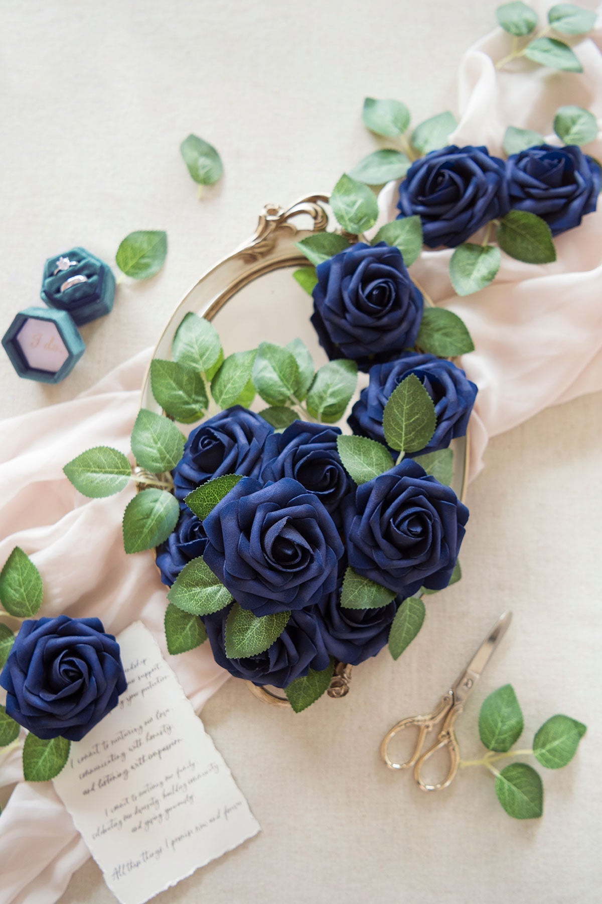 3" Foam Rose with Stem - 59 Colors F3