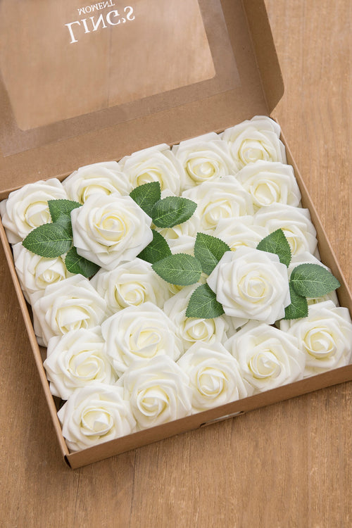 3" Foam Rose with Stem - 59 Colors F3
