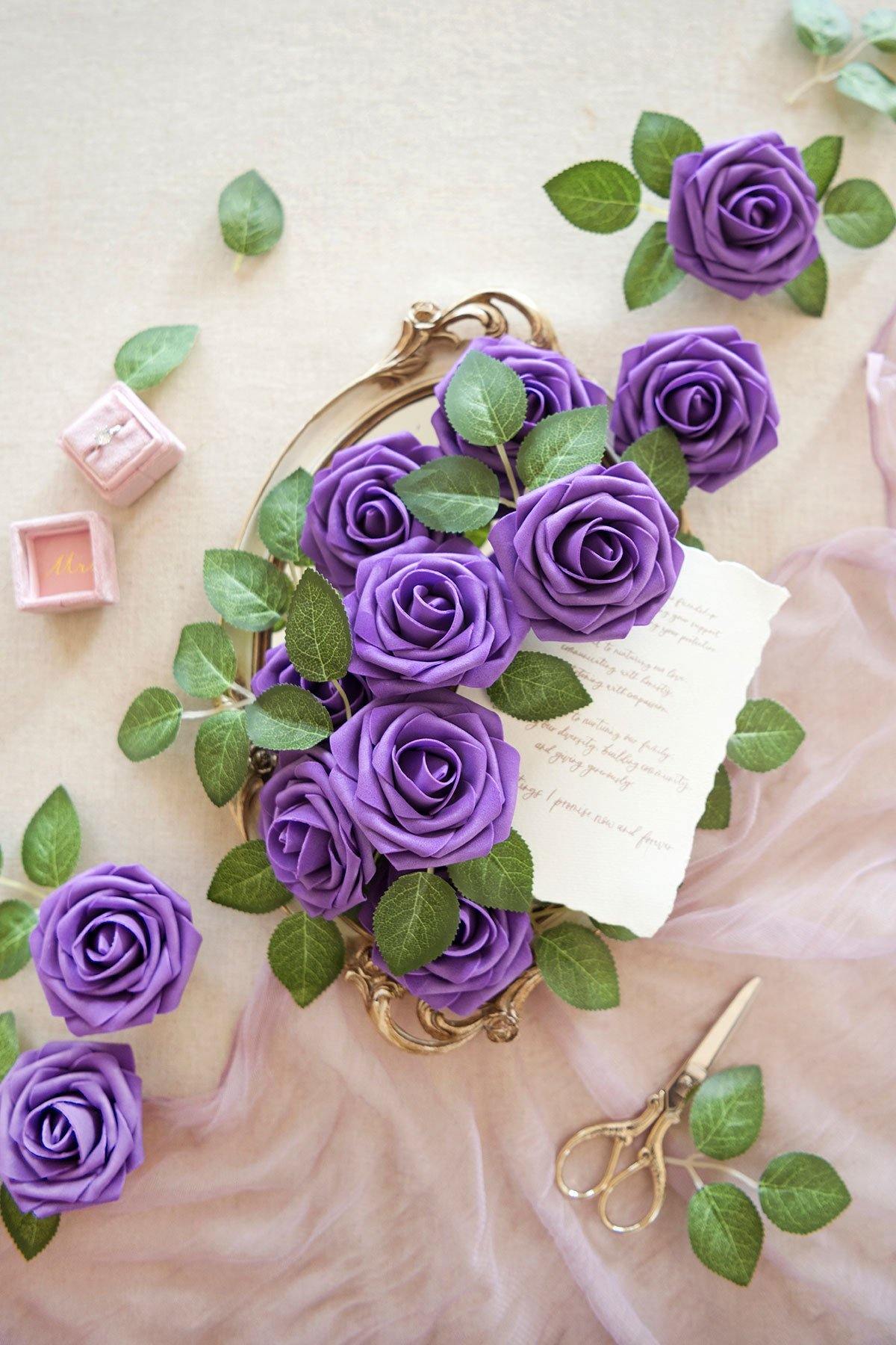 Limited Time Sale | 3" Foam Rose with Stem - 22 Colors - lingsDev