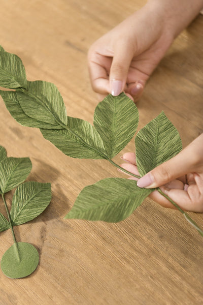 Paper Artificial Green Leaves - Ling's moment