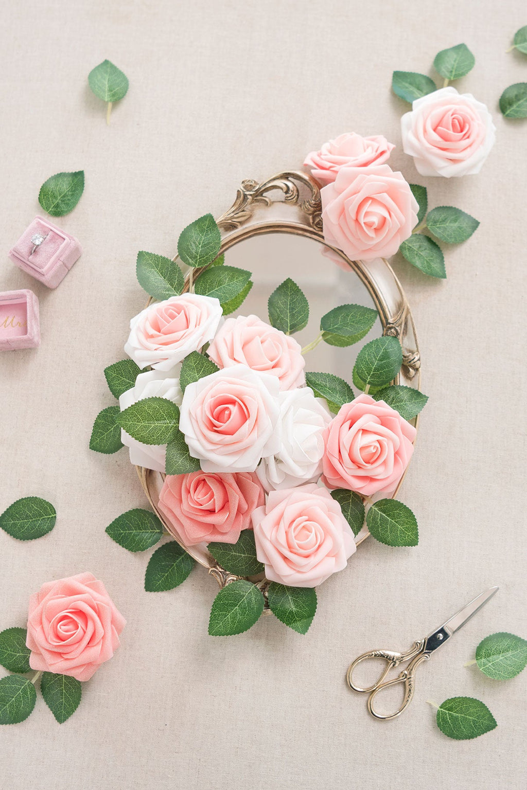3" Foam Rose with Stem - 59 Colors F3