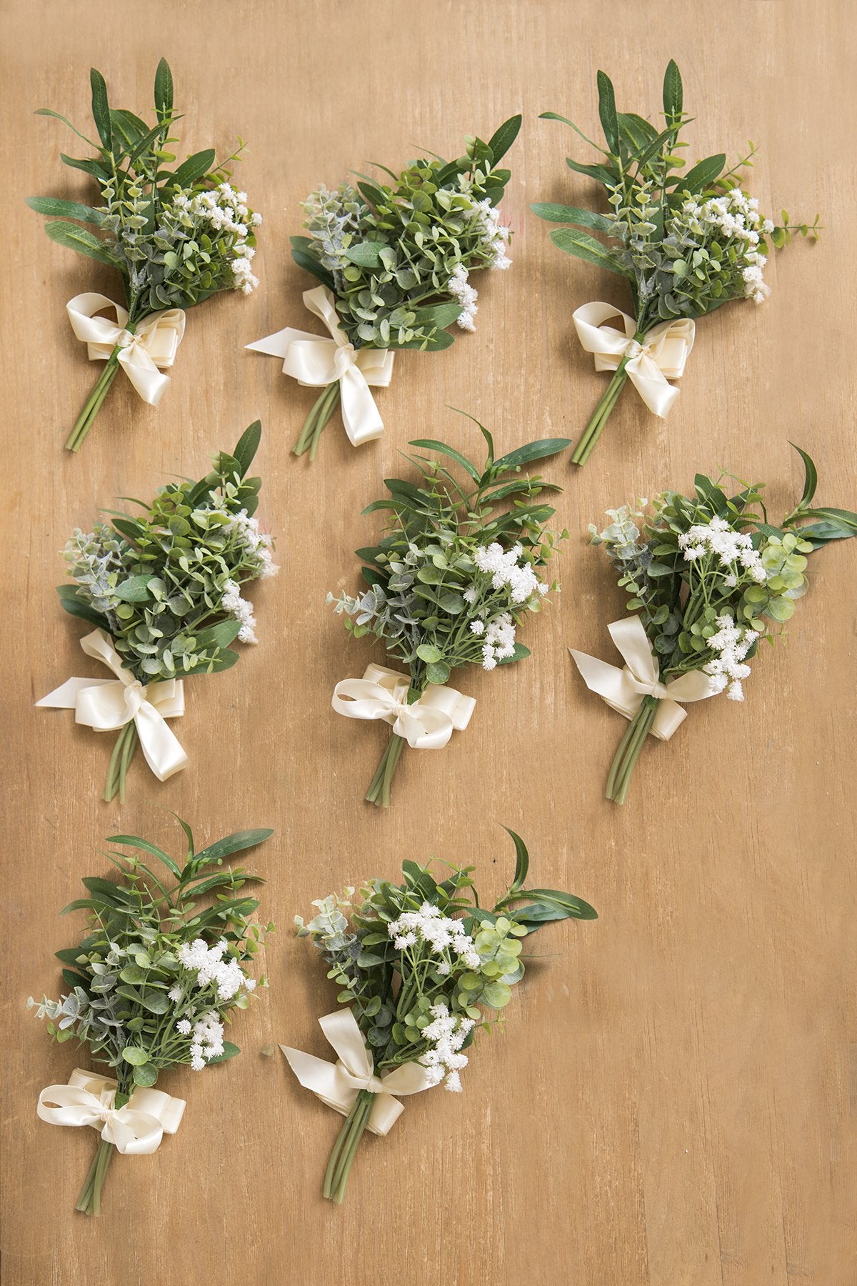 Greenery Wedding Aisle Chair Decorations (Set of 8) - lingsDev