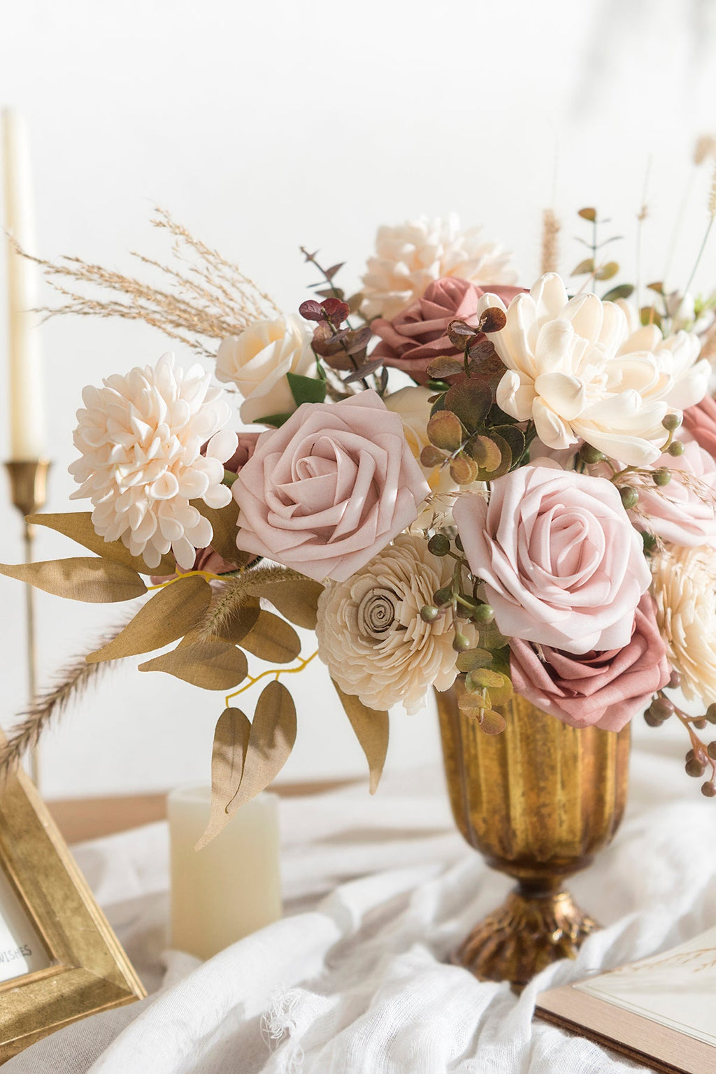 Dusty Rose Designer Flower Boxes