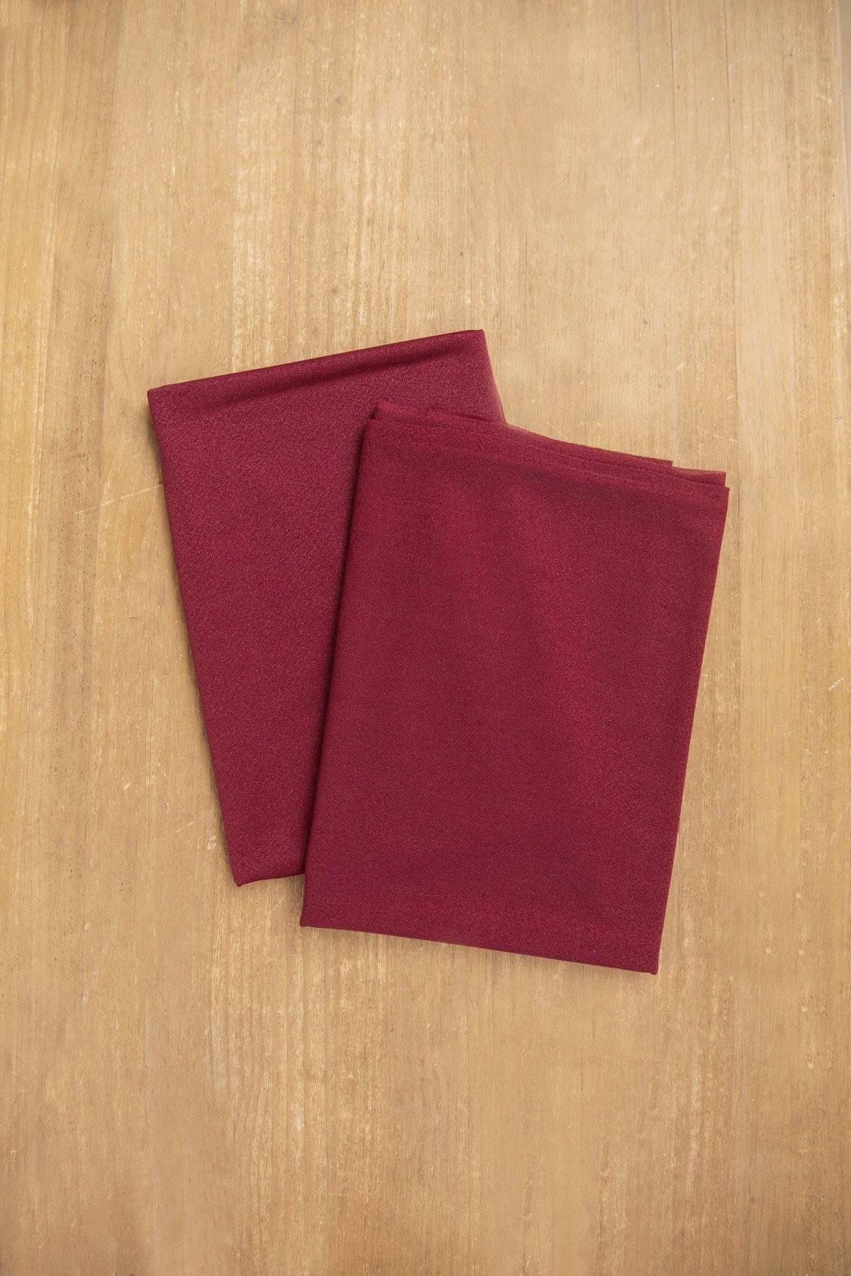 30" x 6.5 Yards Wedding Arch Drapping Fabric (Set of 2) - Burgundy - lingsDev