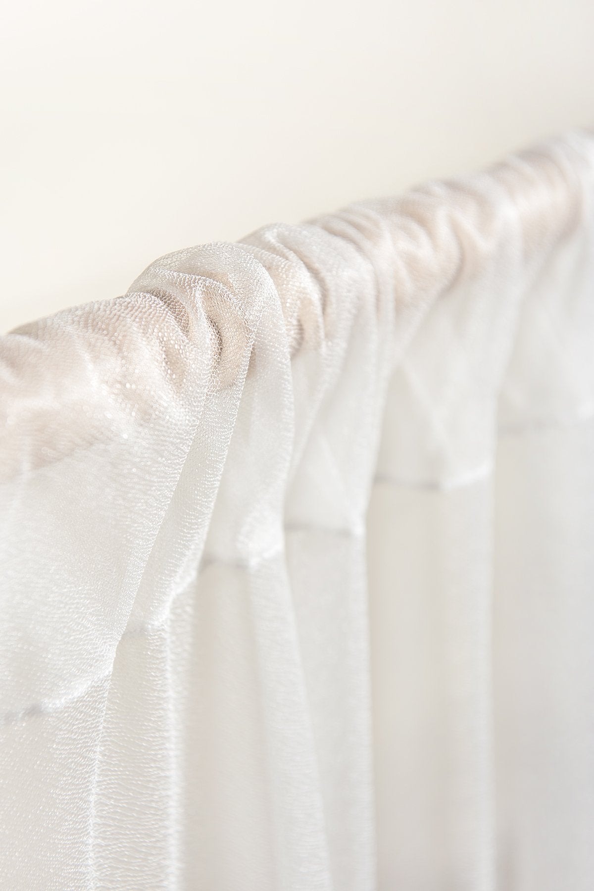 Sheer Backdrop Curtain 2 Panels - White - lingsDev