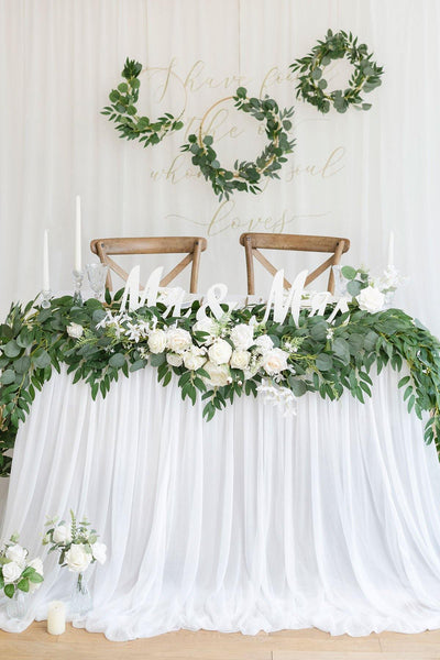 Eucalyptus and Willow Leaf Greenery Garland 6.5FT - lingsDev