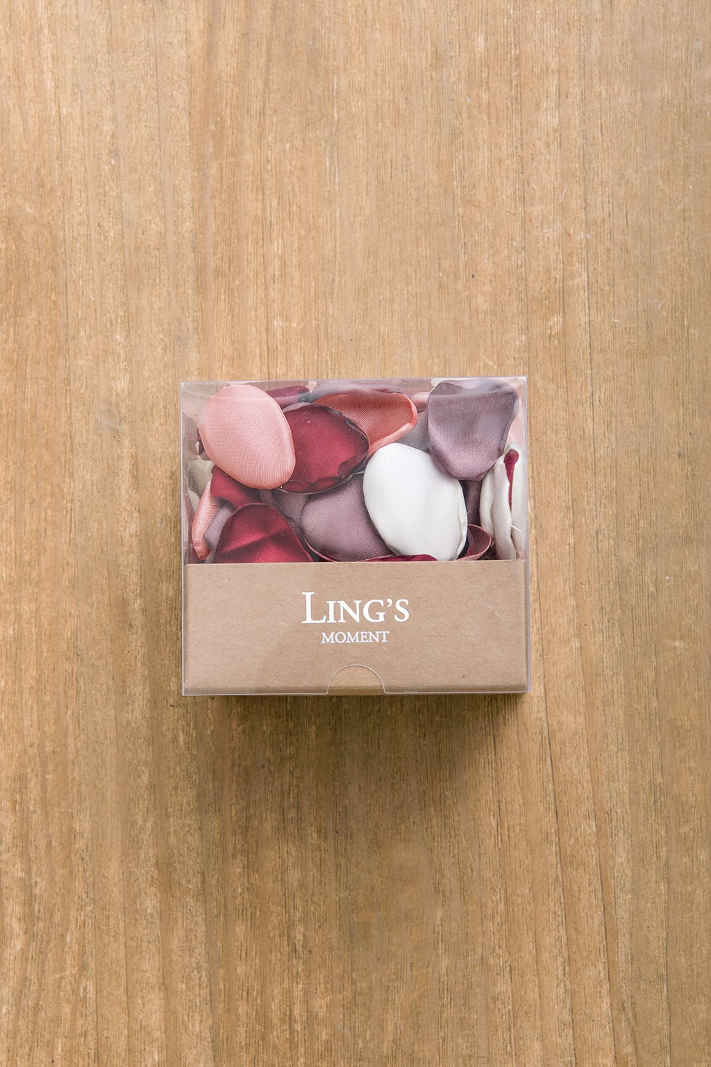 Silk Rose Petals 200/400pcs - Burgundy & Blush - lingsDev