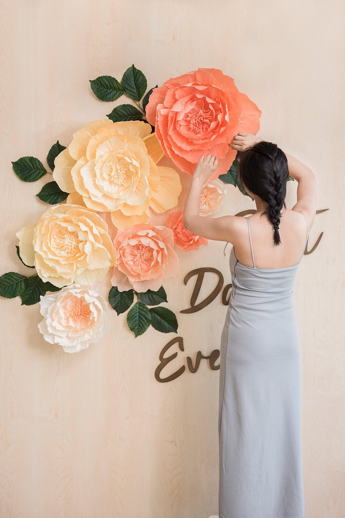 Crepe Paper Flowers - Peony - lingsDev
