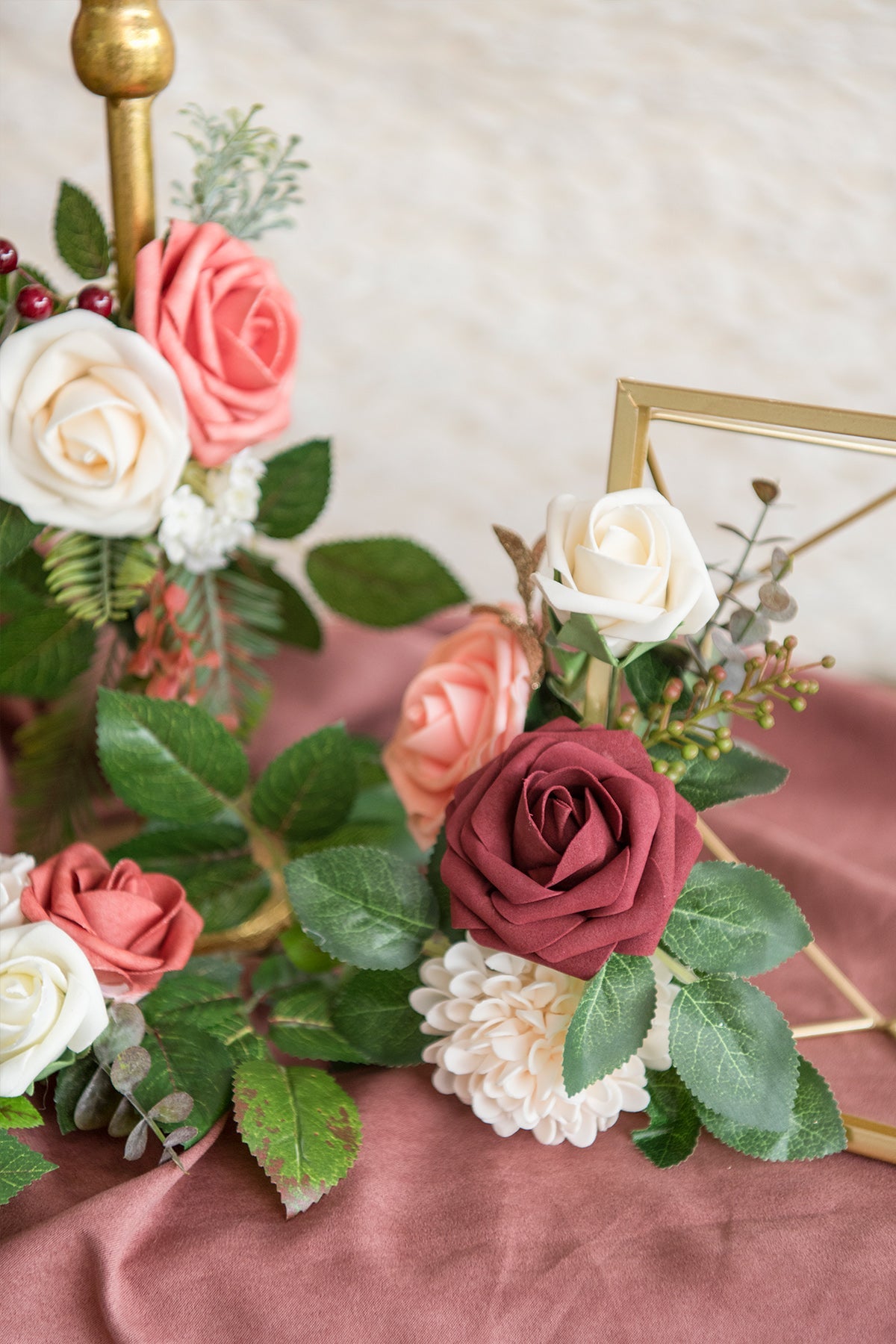 3" Foam Rose with Stem - 59 Colors F3