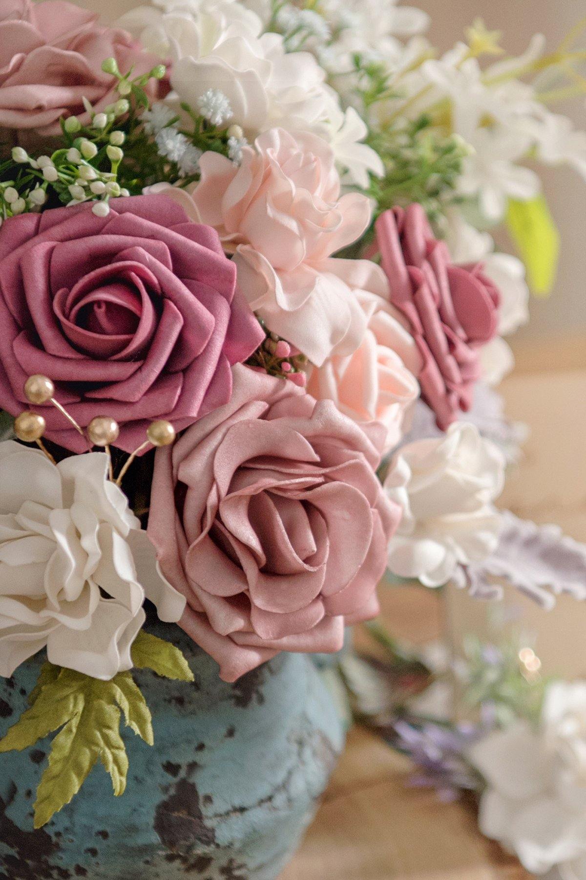 Limited Time Sale | 3" Foam Rose with Stem - 22 Colors - lingsDev