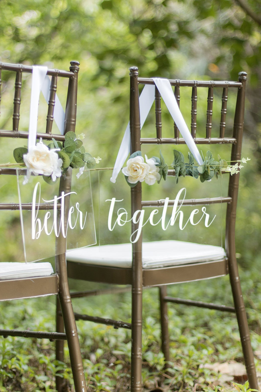 Acrylic Chair Signs - 3 Types - lingsDev