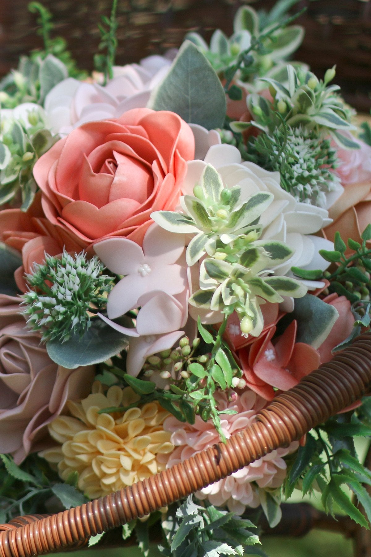 Greenery for DIY - Burgundy & Navy Blue Theme - lingsDev